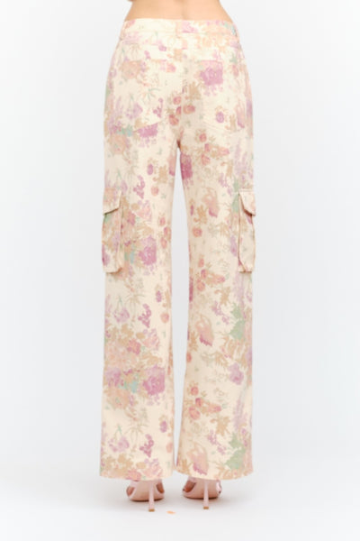 Gabby Pant Floral Pink