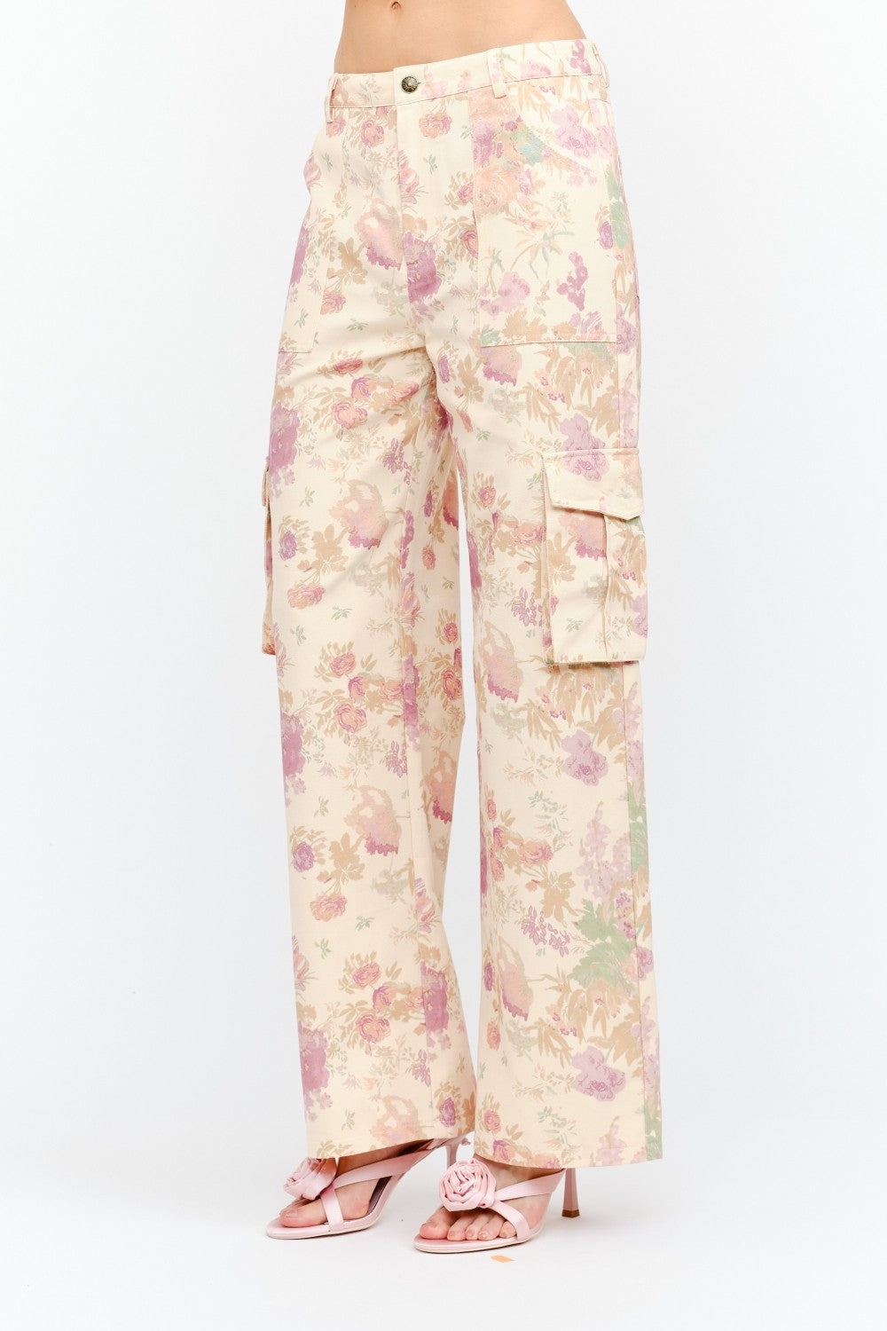 Gabby Pant Floral Pink