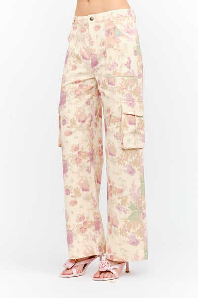 Gabby Pant Floral Pink