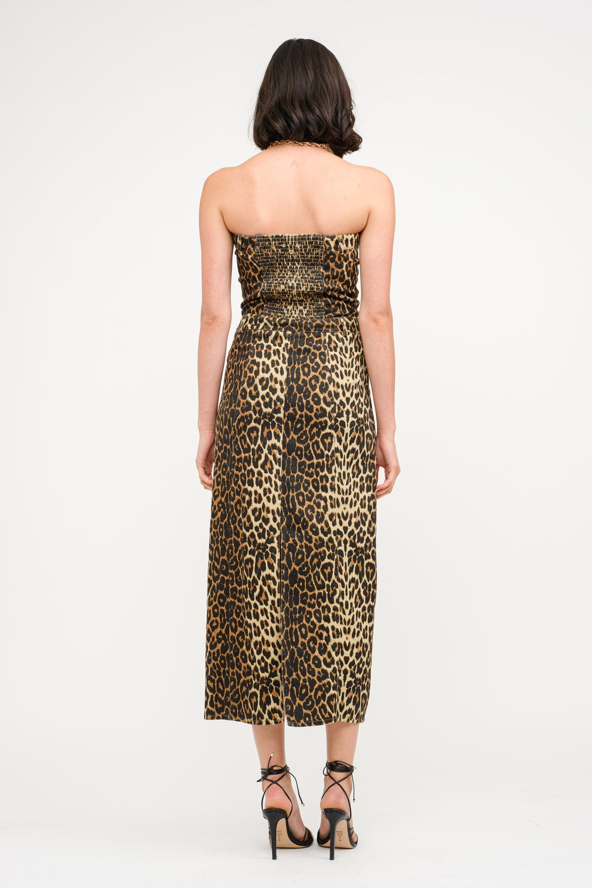 Ellison Dress Leopard Brown