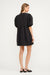 Avery Poplin Mini Dress Black