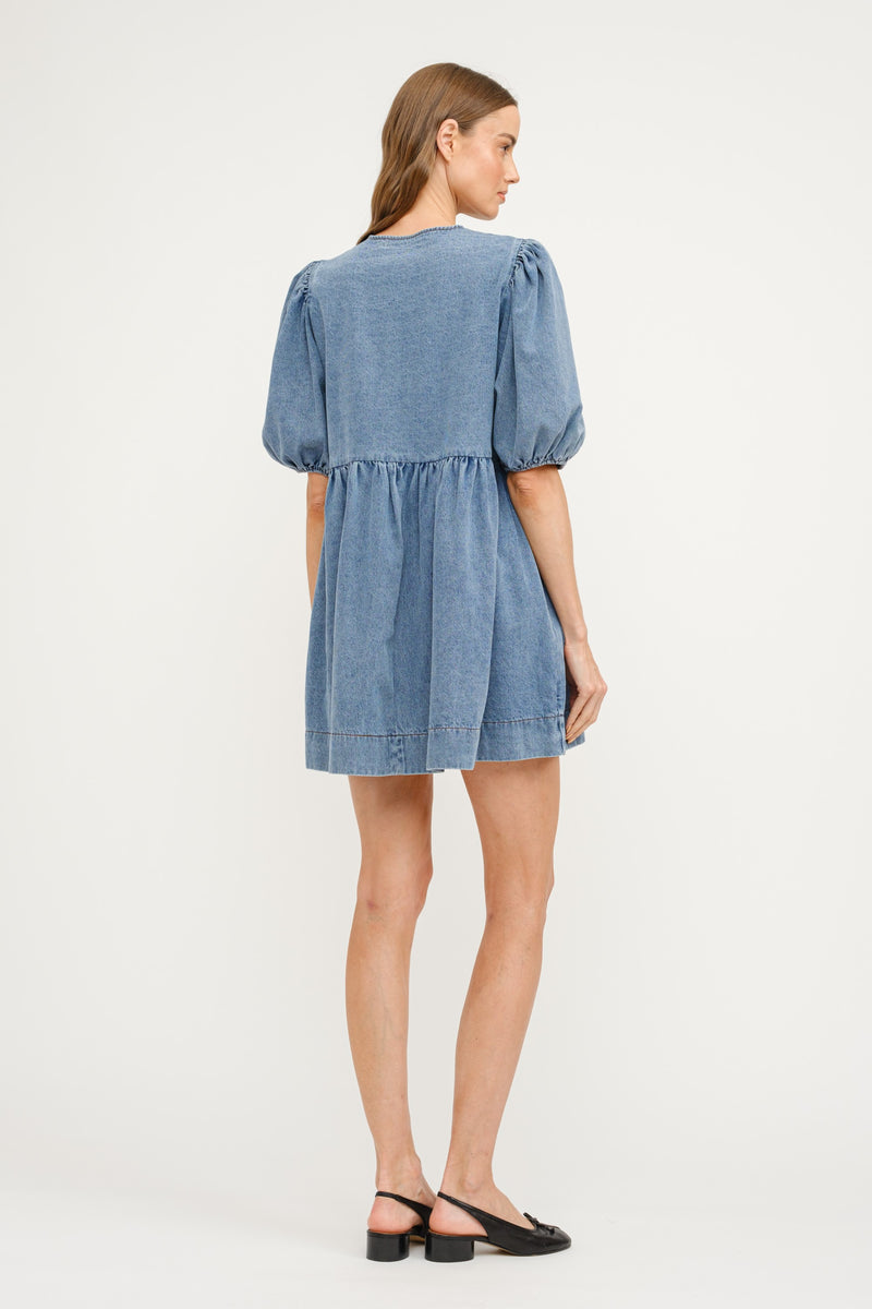 Arlo Dress Medium Wash