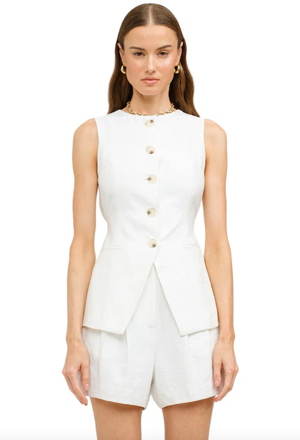 Prudence Vest Off White