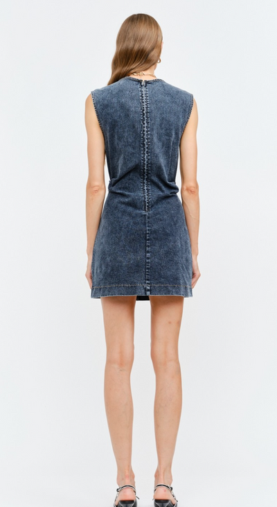 Charlotte Indigo Dress Denim mini Dress