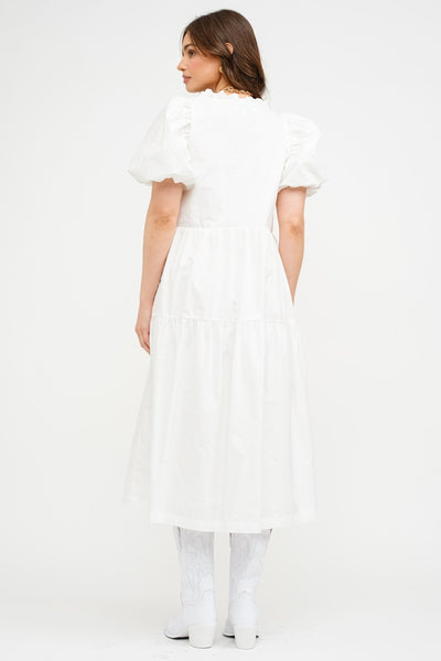 Emmy Dress Off White