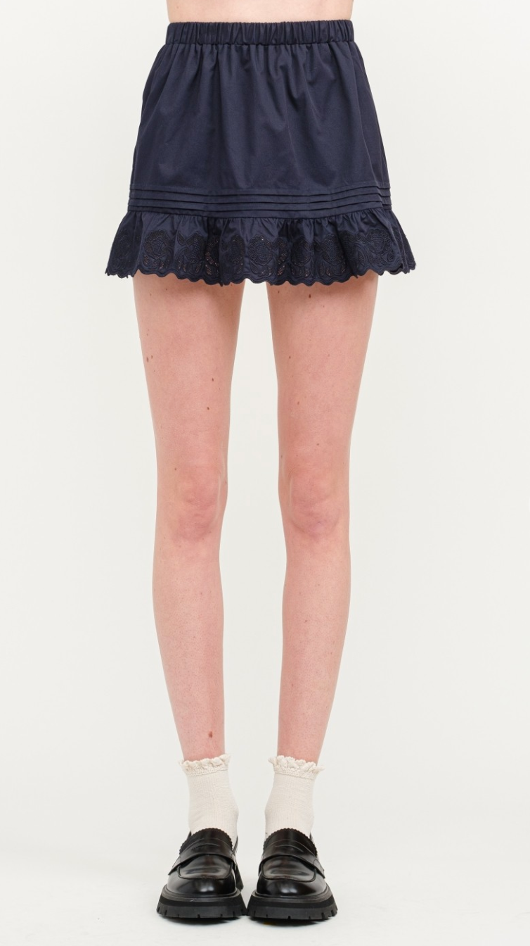 Hailey Navy Skirt