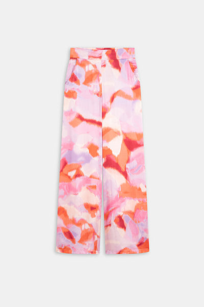Jazz Print Pant Fuchsia