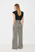 Jerry Striped Pant Black