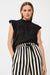 Jerry Striped Pant Black