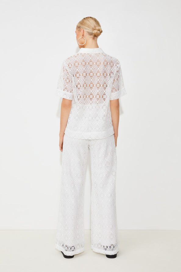 Joyce Pant White