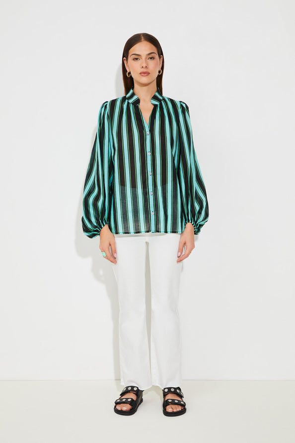 Lupe Striped Shirt