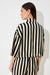 Lucie Blouse Striped Black