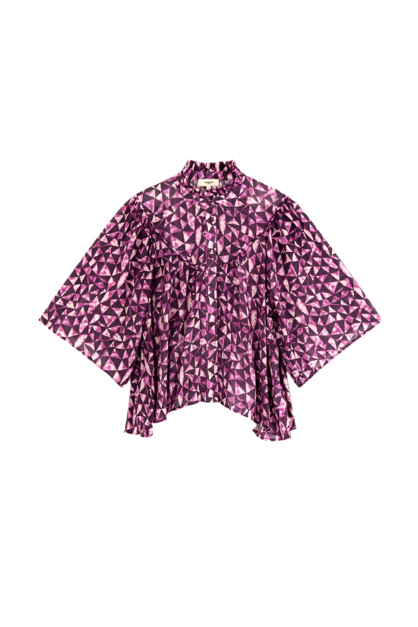 Lamar Geometric Print Shirt