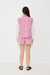 Dido Sleeveless Denim Jacket Pink