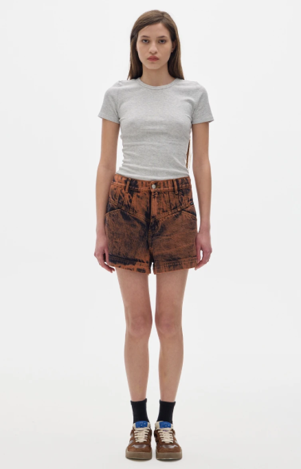 Short Foster Washed Rust