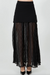 Woven Combo Maxi Skirt