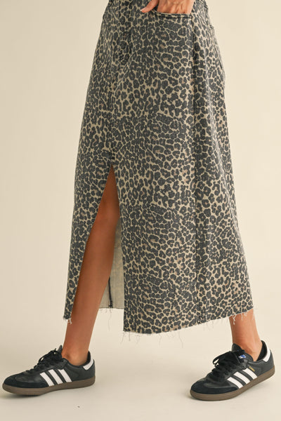 Marisela Skirt Leopard