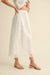 Eyelet Skirt White