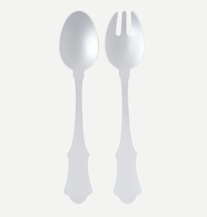 Salad Set 2 White