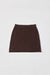 The Tania Skirt Chestnut Brown