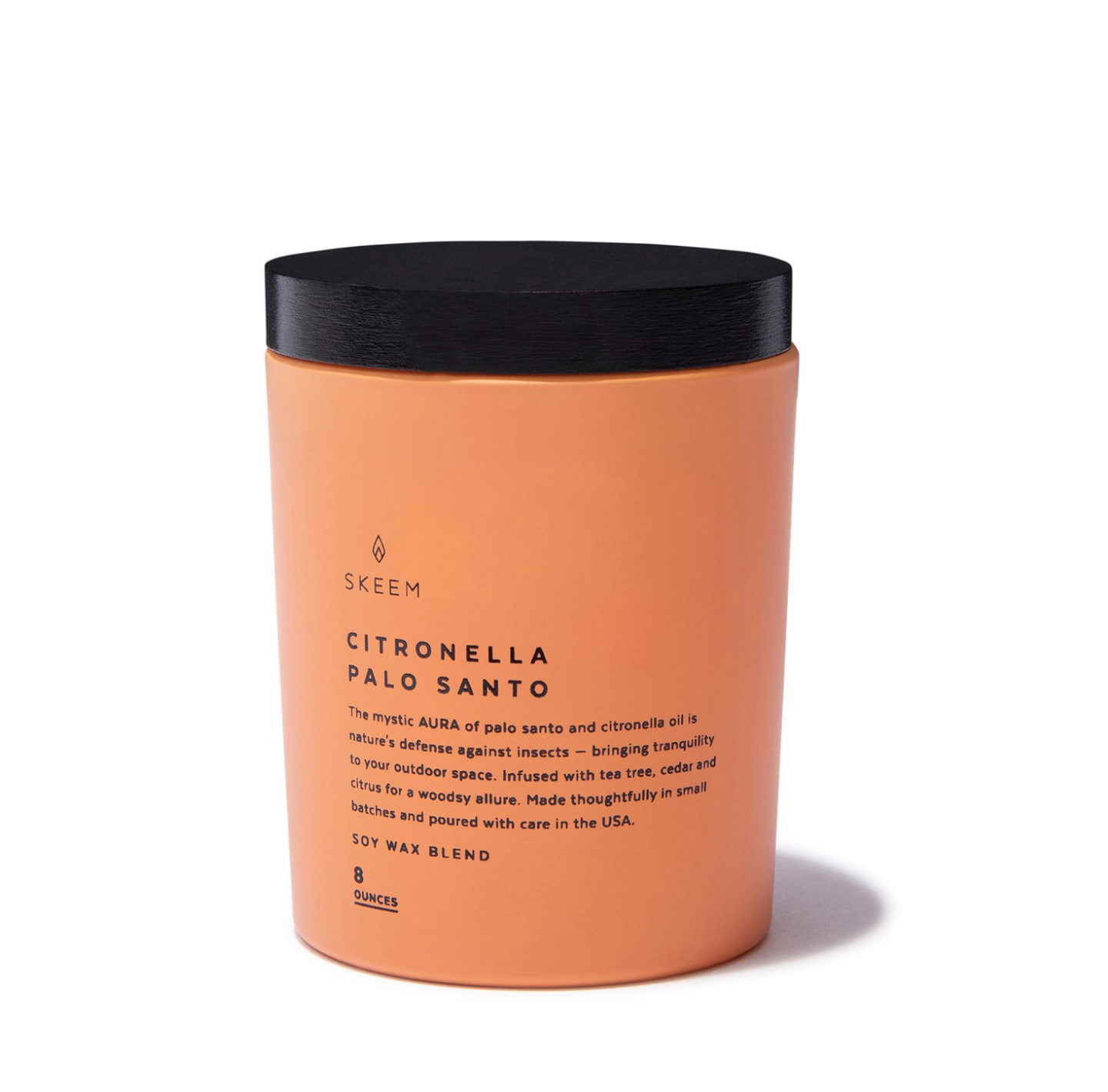 Aura Citronella Candle, Palo Santo