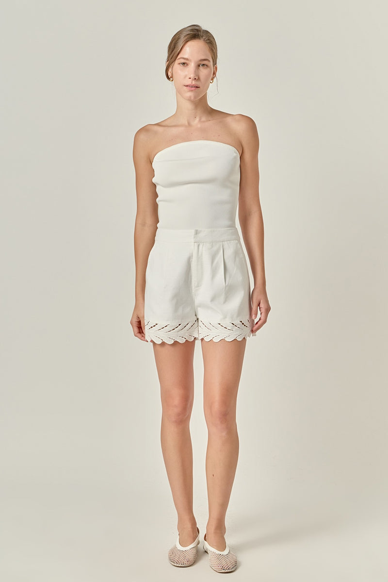 Ceci Short Off White