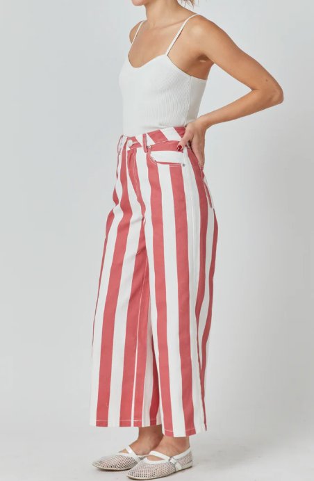 Bold Jeans Red White