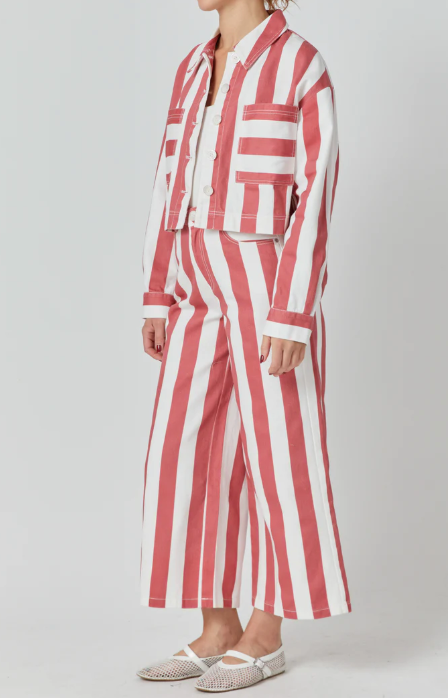 Bold Jeans Red White
