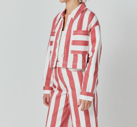 Bold Shirt Red White