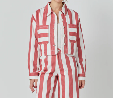 Bold Shirt Red White