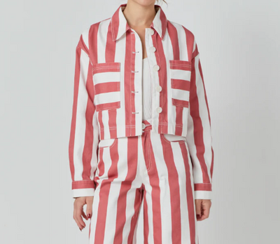 Bold Shirt Red White