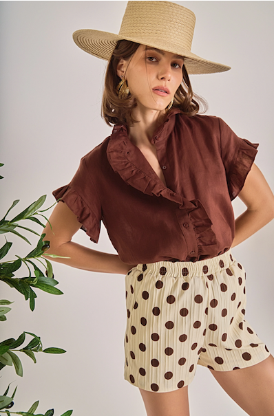 Ximer Shirt Brown