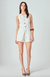 Juliette Line Vest White