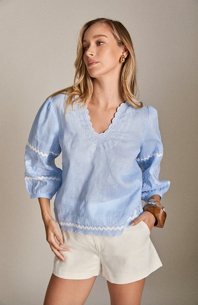 Julietta Short Linen White