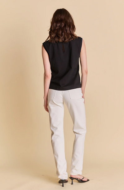 Soft Gilmmer Top Black