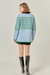 Carmen Sweater Cardigan Ice Blue Green