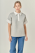 Scuba Shirt Grey White