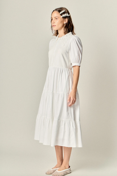 Diana Dress White