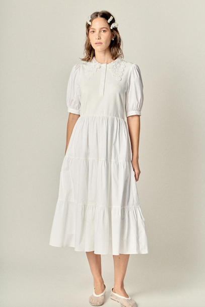 Diana Dress White