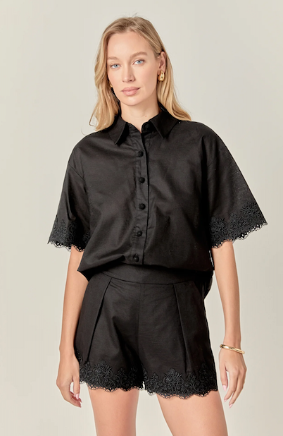 Lisa Shirt Black