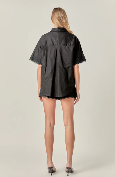 Lisa Shirt Black