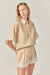 Elosie Short Beige White
