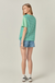 Katy Stripe Top Green