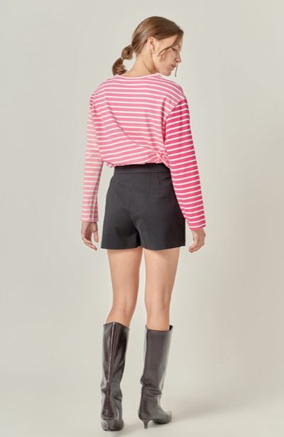 Tita Shirt Striped Pink Multi