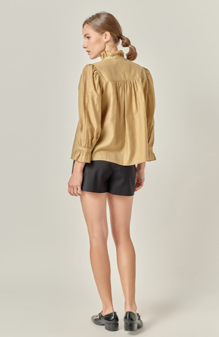 Ruffke Blouse Olive