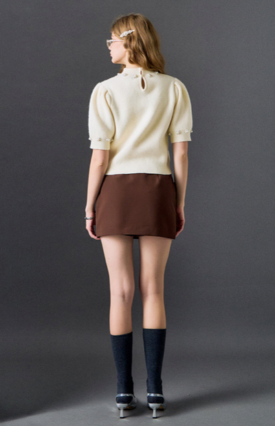 Bow Skort Brown