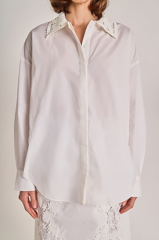Saira Shirt White