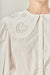 Scallop Embroidered Large Collar Blouse