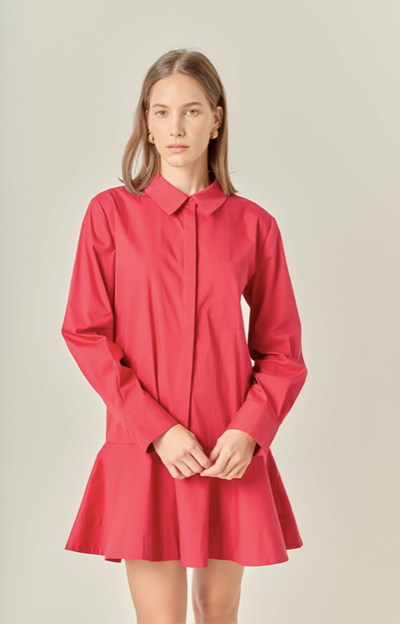 Mirian Mini Dress Red