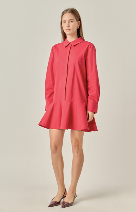 Mirian Mini Dress Red